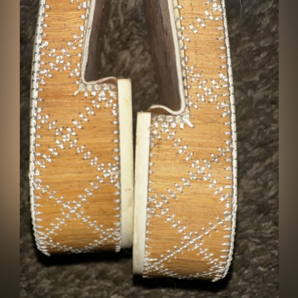 Chanel White Fur Slide Sandals Size 38.5 - Picture 9 of 13
